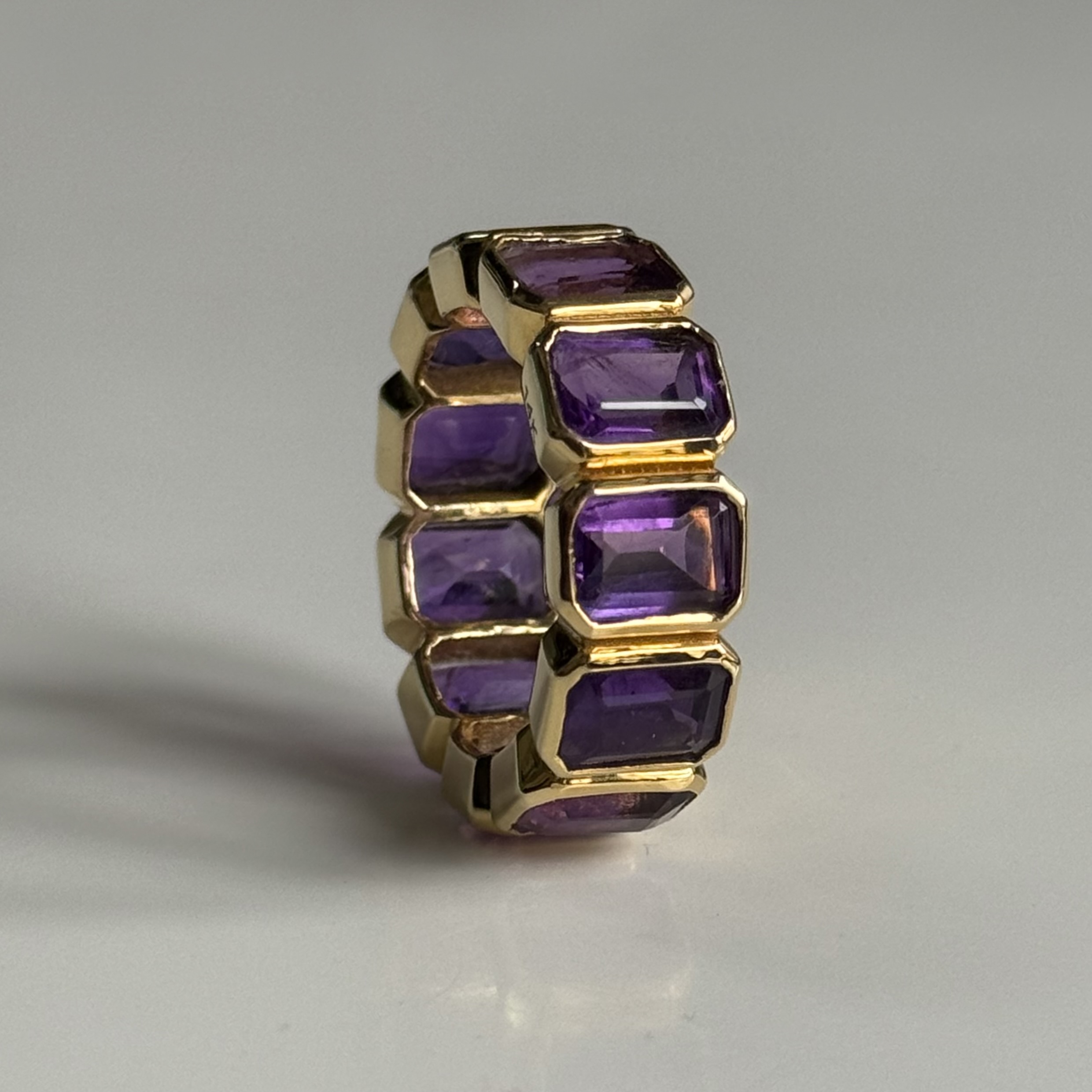 Amethyst Eternity Ring