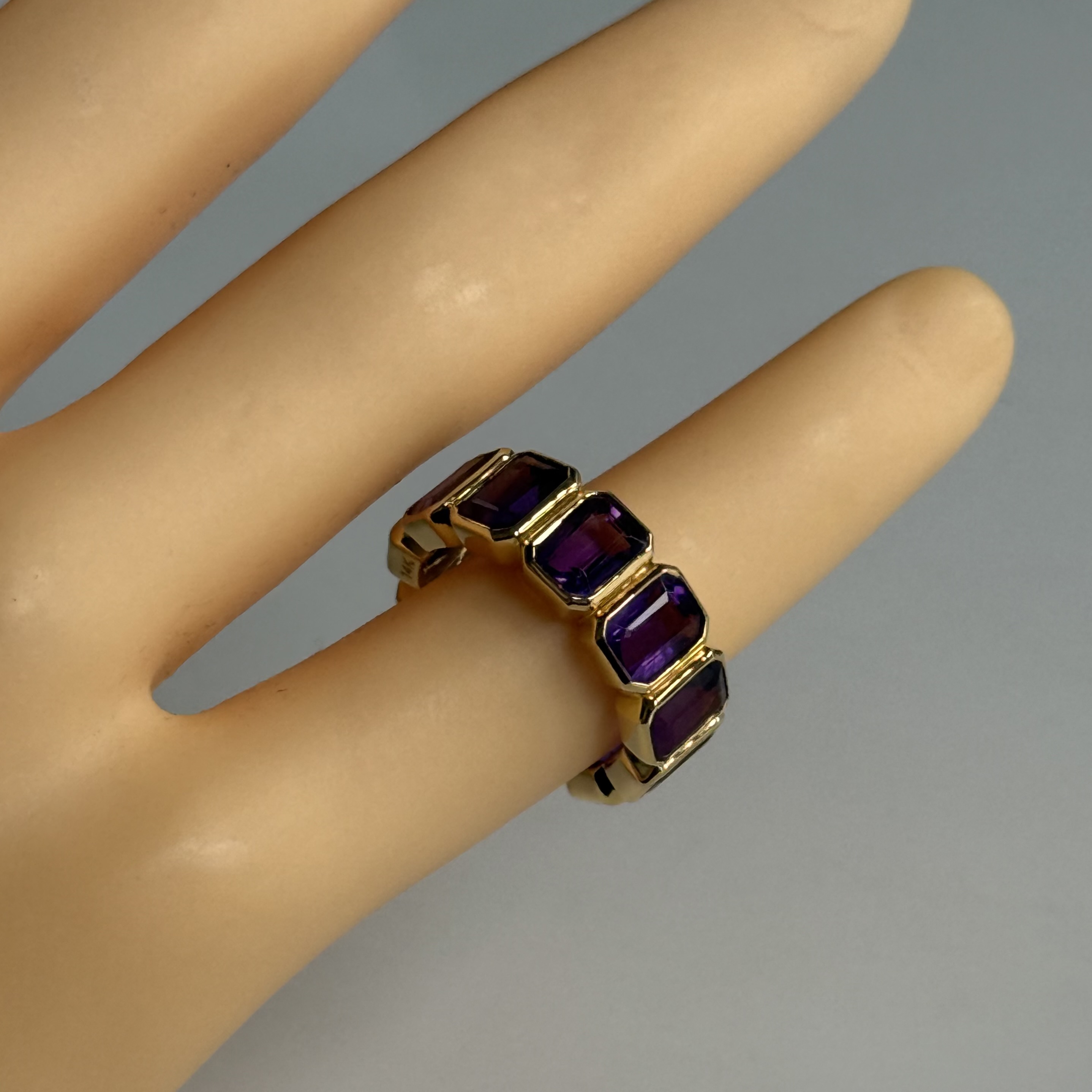 Amethyst Eternity Ring