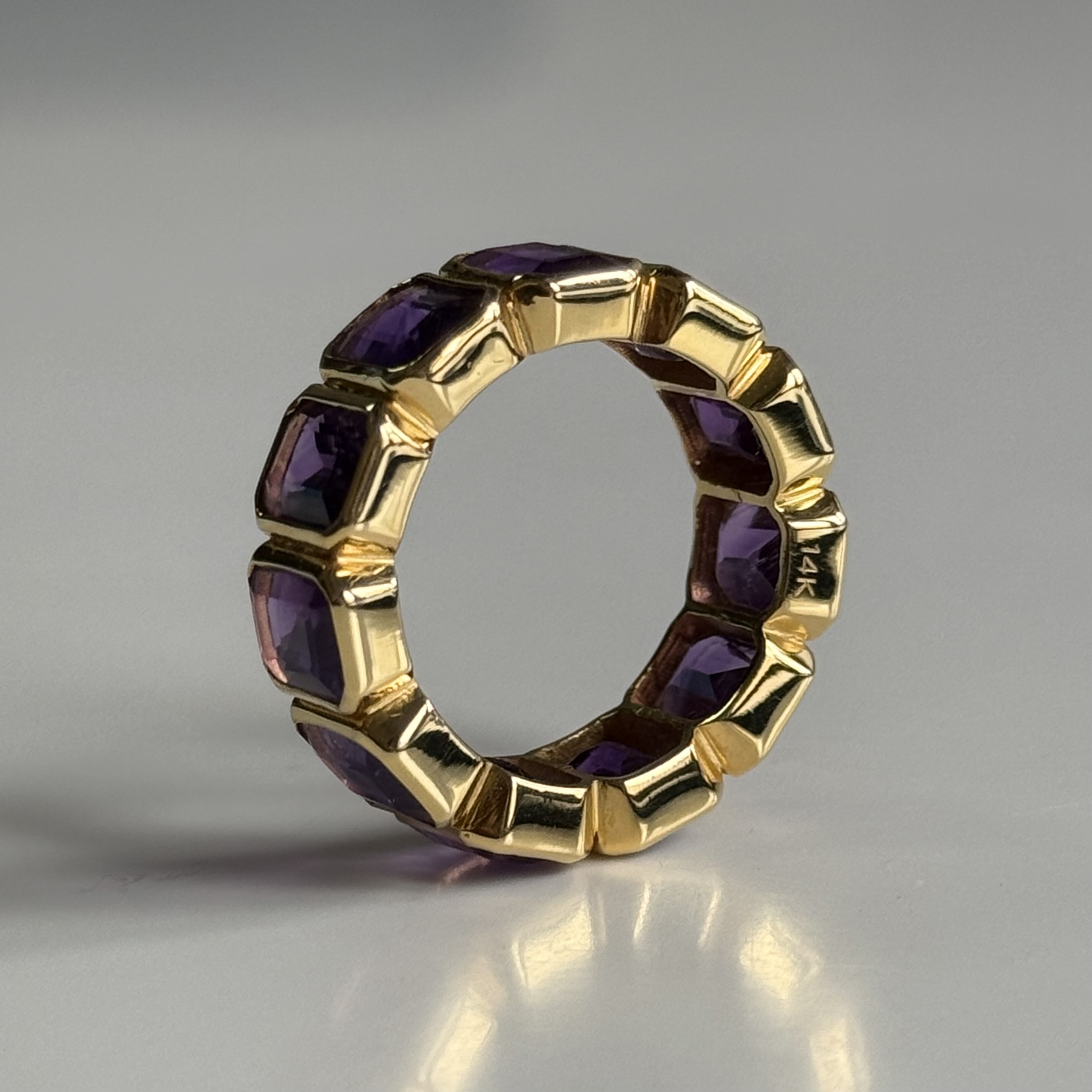 Amethyst Eternity Ring